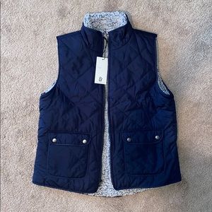 Dry Goods Sherpa reversible vest, size Medium